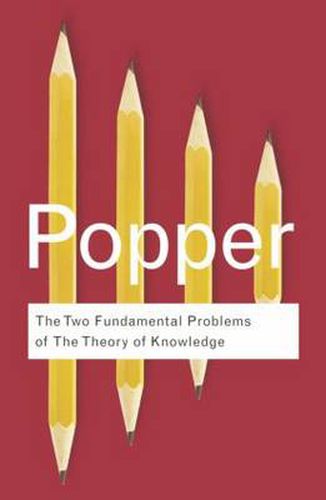 Cover image for The Two Fundamental Problems of the Theory of Knowledge