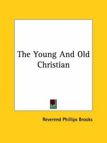 Cover image for The Young and Old Christian