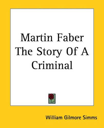 Cover image for Martin Faber The Story Of A Criminal