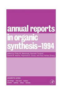 Cover image for Annual Reports in Organic Synthesis 1994