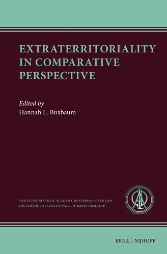 Cover image for Extraterritoriality in Comparative Perspective