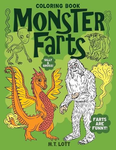 Cover image for Monster Farts Coloring Book