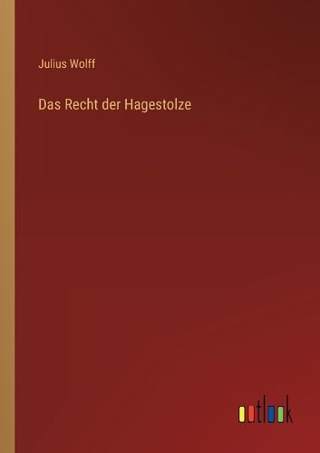 Cover image for Das Recht der Hagestolze