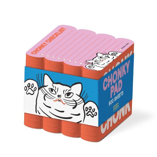 Cover image for Knock Knock Chonky Checklist Chonky Note