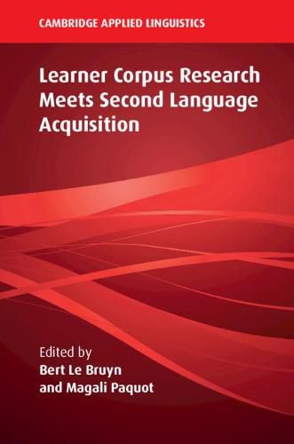 Cover image for Learner Corpus Research Meets Second Language Acquisition