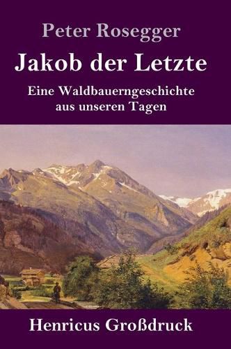 Jakob der Letzte (Grossdruck): Eine Waldbauerngeschichte aus unseren Tagen