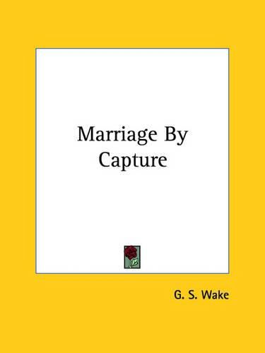 Cover image for Marriage by Capture