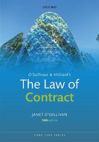 Cover image for O'Sullivan & Hilliard's The Law of Contract