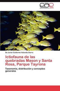 Cover image for Ictiofauna de las quebradas Mason y Santa Rosa, Parque Tayrona