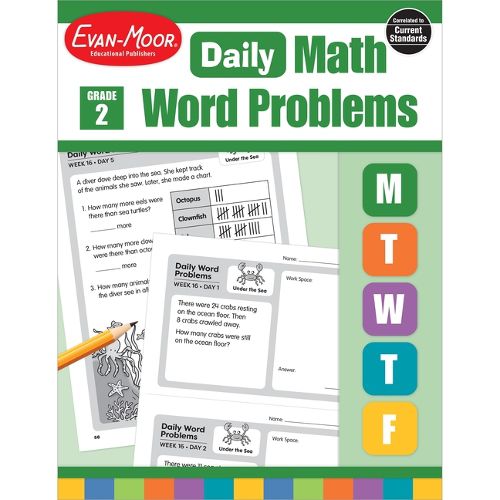 Cover image for Daily Word Problems Math, Grade 2 Teachers Edition