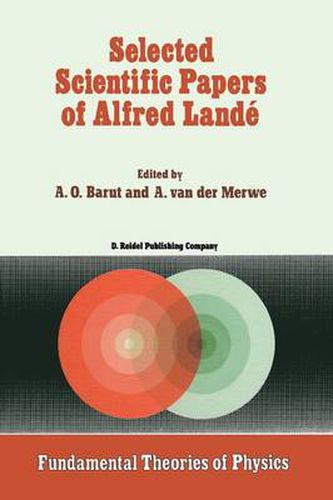 Cover image for Selected Scientific Papers of Alfred Lande