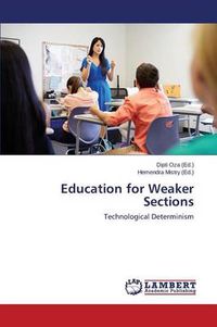 Cover image for Education for Weaker Sections