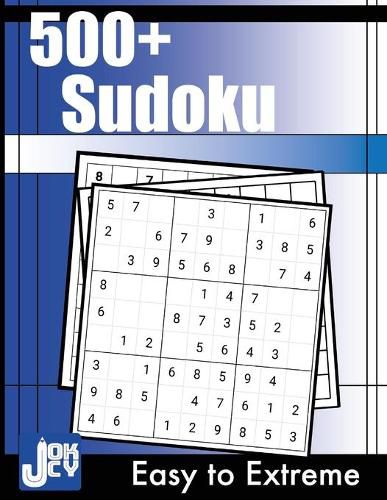 Cover image for +500 Sudoku: Easy to Extreme Puzzles for Adults