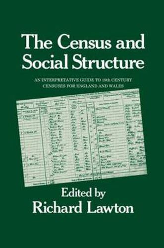 Cover image for Census and Social Structure