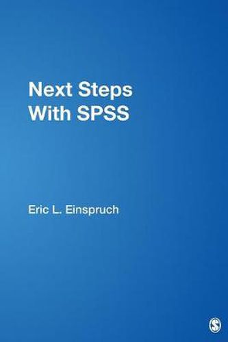 Cover image for Next Steps with SPSS