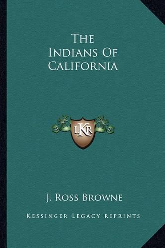 The Indians of California