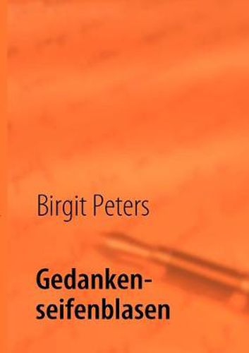 Cover image for Gedankenseifenblasen: und Lieder ohne Noten