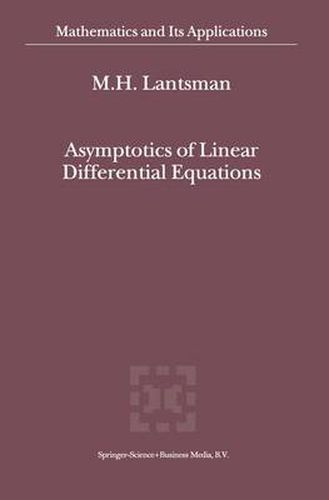 Cover image for Asymptotics of Linear Differential Equations
