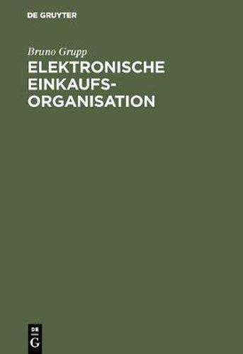 Cover image for Elektronische Einkaufsorganisation