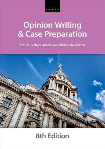 Cover image for Opinion Writing and Case Preparation