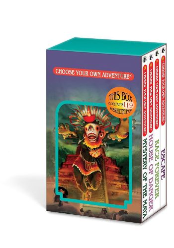 Cover image for Choose Your Own Adventure 4-Book Boxed Set #2 (Mystery of the Maya, House of Danger, Race Forever, Escape)
