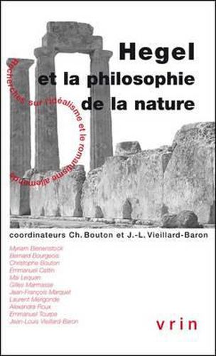 Cover image for Hegel Et La Philosophie de la Nature