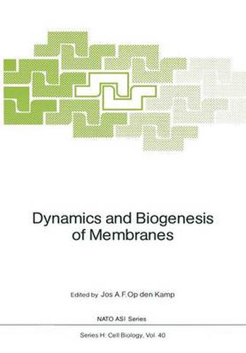 Cover image for Dynamics and Biogenesis of Membranes