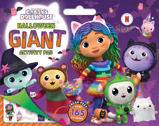 Cover image for Gabby's Dollhouse: Halloween Giant Activity Pad (DreamWorks)
