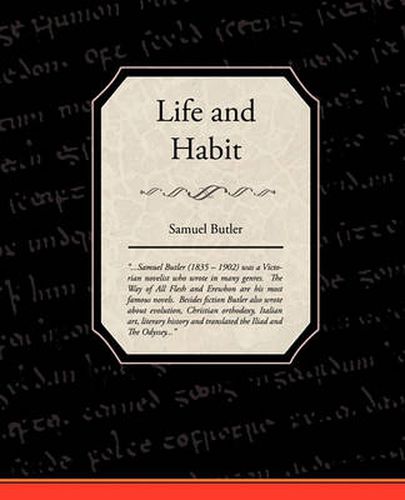 Cover image for Life and Habit