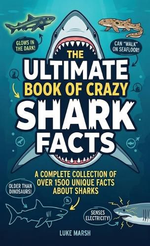 Cover image for The Ultimate Book of Crazy Shark Facts