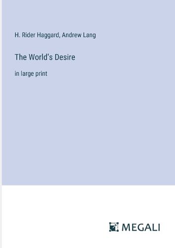 Cover image for The World's Desire