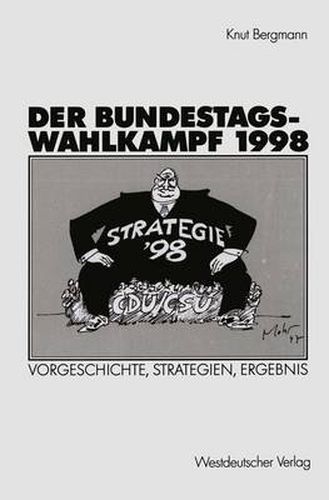 Cover image for Der Bundestagswahlkampf 1998