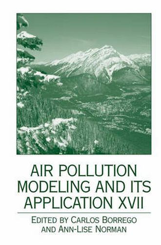 Cover image for Air Pollution Modeling and its Application XVII