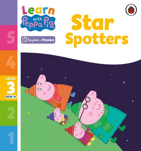 Cover image for Learn with Peppa Phonics Level 3 Book 10 - Star Spotters (Phonics Reader)
