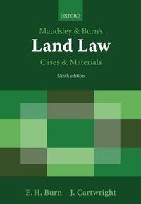 Cover image for Maudsley & Burn's Land Law Cases and Materials