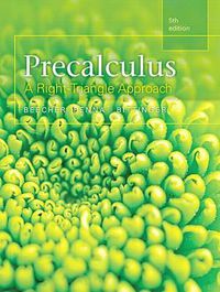 Cover image for Precalculus: A Right Triangle Approach Plus Mylab Math with Pearson Etext, Access Card Package