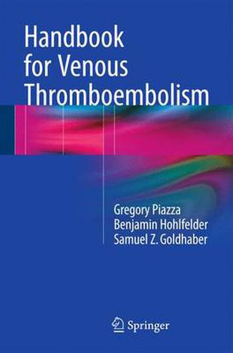 Cover image for Handbook for Venous Thromboembolism