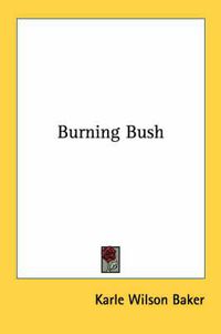 Cover image for Burning Bush