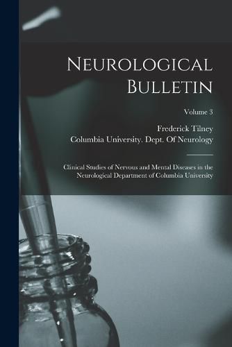 Cover image for Neurological Bulletin