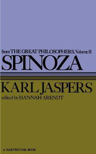 Cover image for Spinoza