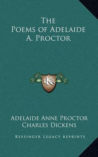 Cover image for The Poems of Adelaide A. Proctor