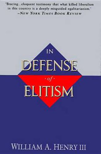 Cover image for In Defense of Elitism