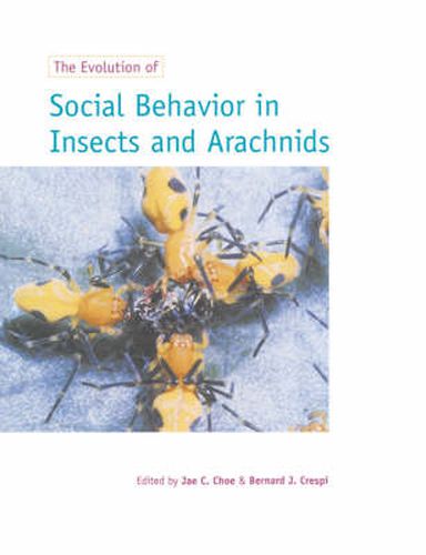 Cover image for The Evolution of Social Behaviour in Insects and Arachnids