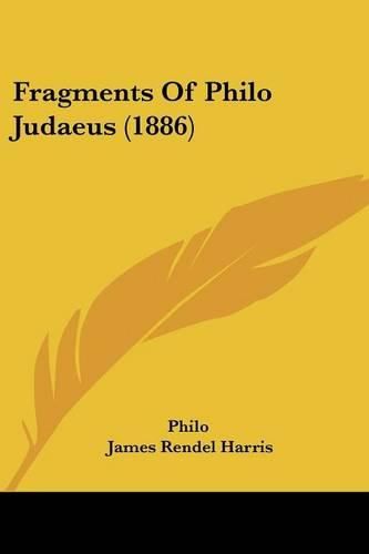 Fragments of Philo Judaeus (1886)