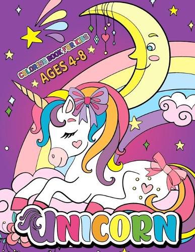 Cover image for Unicorn Coloring Book