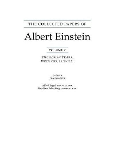 Cover image for The Collected Papers of Albert Einstein