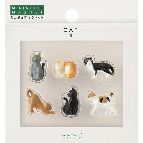 Cover image for Cat - Mini Magnet 6 Piece