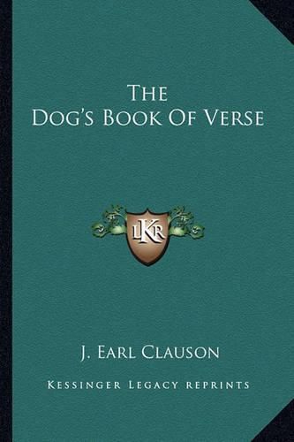 Cover image for The Dog's Book of Verse