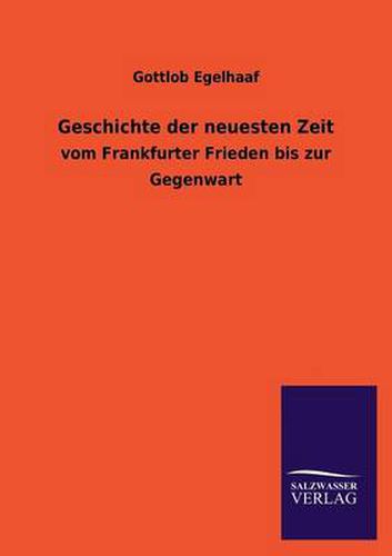 Cover image for Geschichte Der Neuesten Zeit