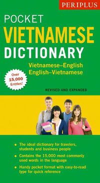 Cover image for Periplus Pocket Vietnamese Dictionary: Vietnamese-English English-Vietnamese (Revised and Expanded Edition)